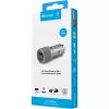 Sandberg automobilinis pakrovėjas 1xQC3.0+1xUSB-C 48W, automobilinis, cigarečių žiebtuvėlis, 12 V, metalinis