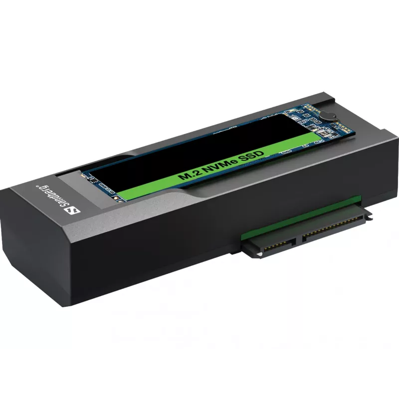 Sandberg USB 3.2 klonavimo ir prijungimo stotelė, skirta M2 + NVMe + SATA