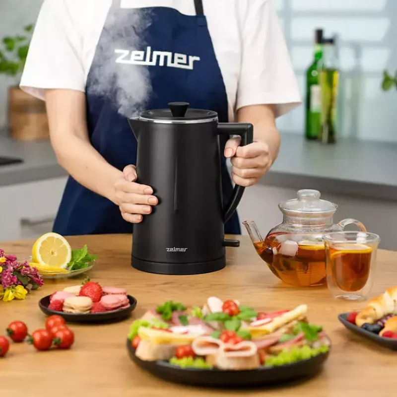 Elektrinis virdulys Zelmer 1,7 l 1500 W juodas