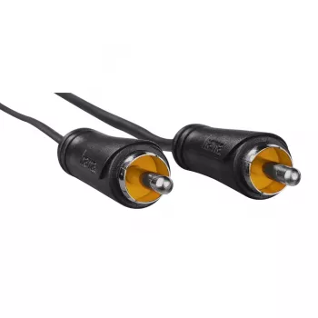 Hama 00205099 garso laidas 3 m RCA juodas Vyriška-Vyriška Magnetiškai ekranuotas