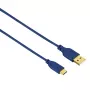 Hama 0,75 m USB2.0-C/USB2.0-A USB laidas USB C USB A Mėlynas