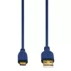 Hama 0,75 m USB2.0-C/USB2.0-A USB laidas USB C USB A Mėlynas