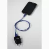 Hama 0,75 m USB2.0-C/USB2.0-A USB laidas USB C USB A Mėlynas