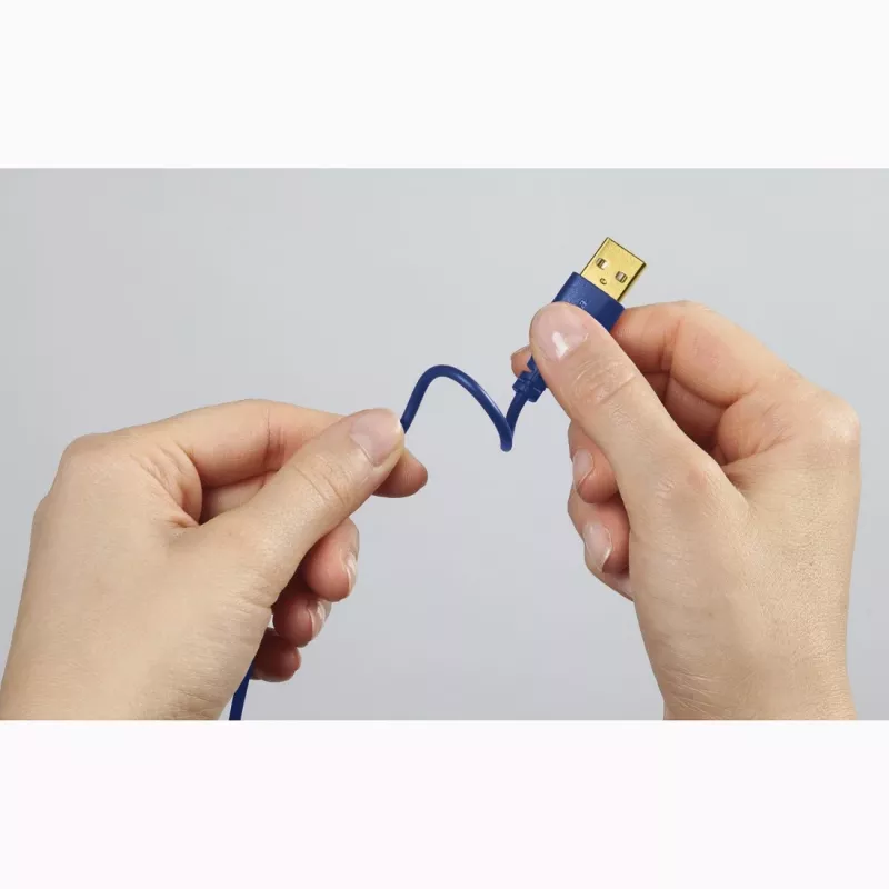 Hama 0,75 m USB2.0-C/USB2.0-A USB laidas USB C USB A Mėlynas
