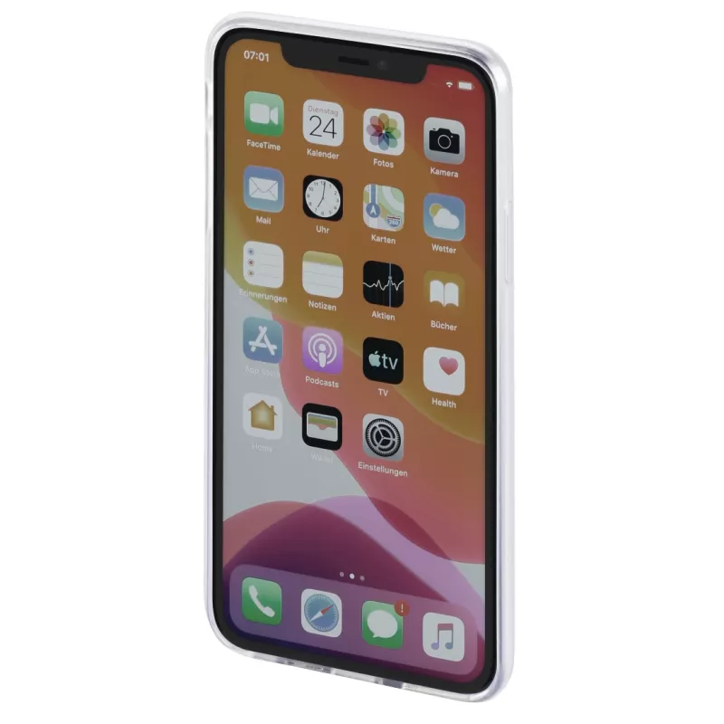 Hama Crystal Clear mobiliojo telefono dėklas 15,5 cm (6,1 colio) Dangtelis Skaidrus