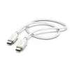 Hama 00183330 USB kabelis USB 2.0 1 m USB C Baltas