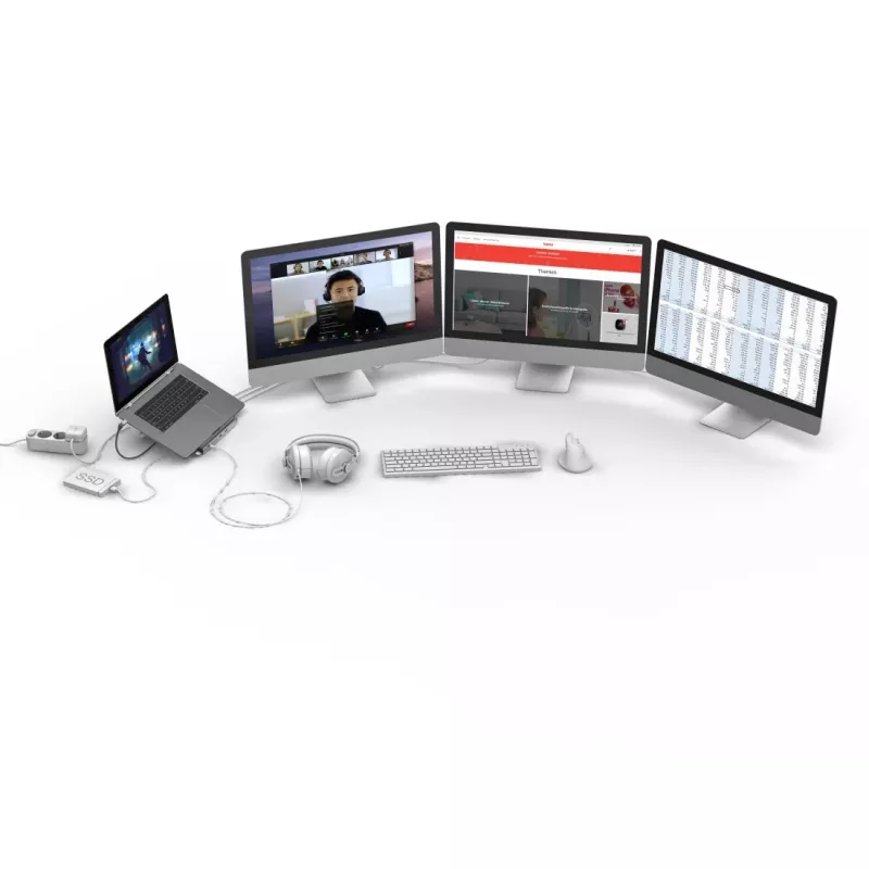 Hama Connect2Office Stovas Nešiojamojo kompiuterio stovas Antracitas
