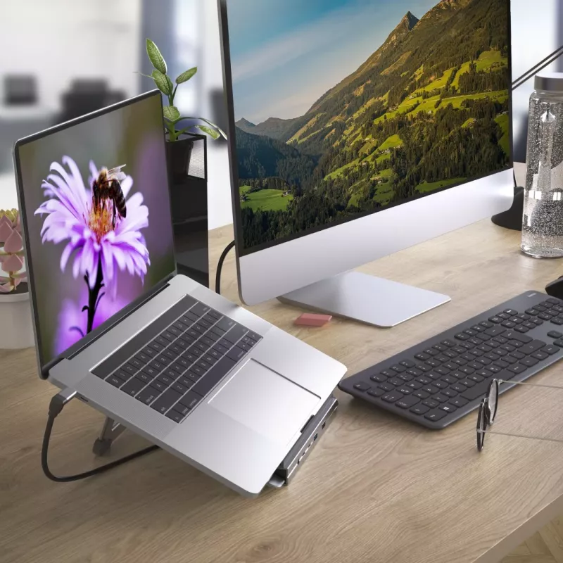 Hama Connect2Office Stovas Nešiojamojo kompiuterio stovas Antracitas
