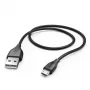 Hama 1,4 m, USB2.0-A/USB2.0 Micro-B USB kabelis USB A Micro-USB B Juodas
