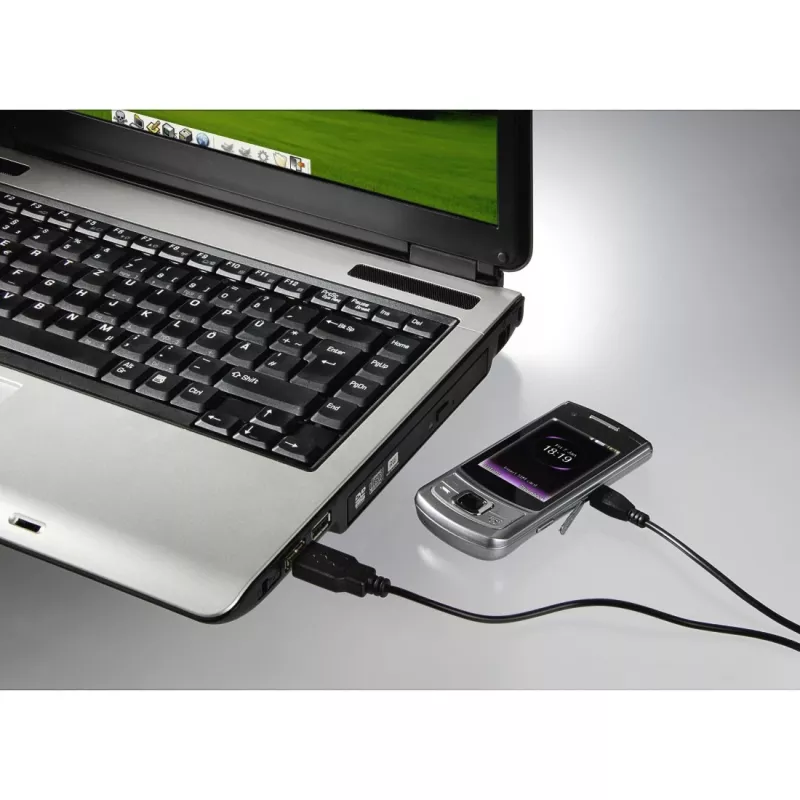 Hama 1,4 m, USB2.0-A/USB2.0 Micro-B USB kabelis USB A Micro-USB B Juodas