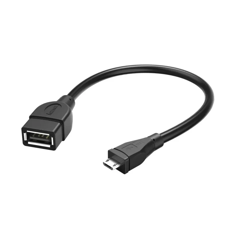 Hama 173892 USB laidas USB 2.0 0,15 m Micro-USB B USB A Juodas