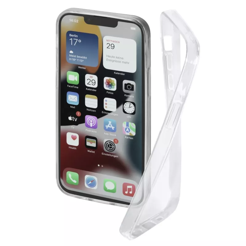 Hama Crystal Clear mobiliojo telefono dėklas Užvalkalas Skaidrus iPhone 14 Pro Max 17 cm