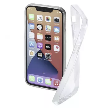Hama „Crystal Clear“ mobiliojo telefono dėklas 17 cm (6,7 col.) Dangtelis Skaidrus