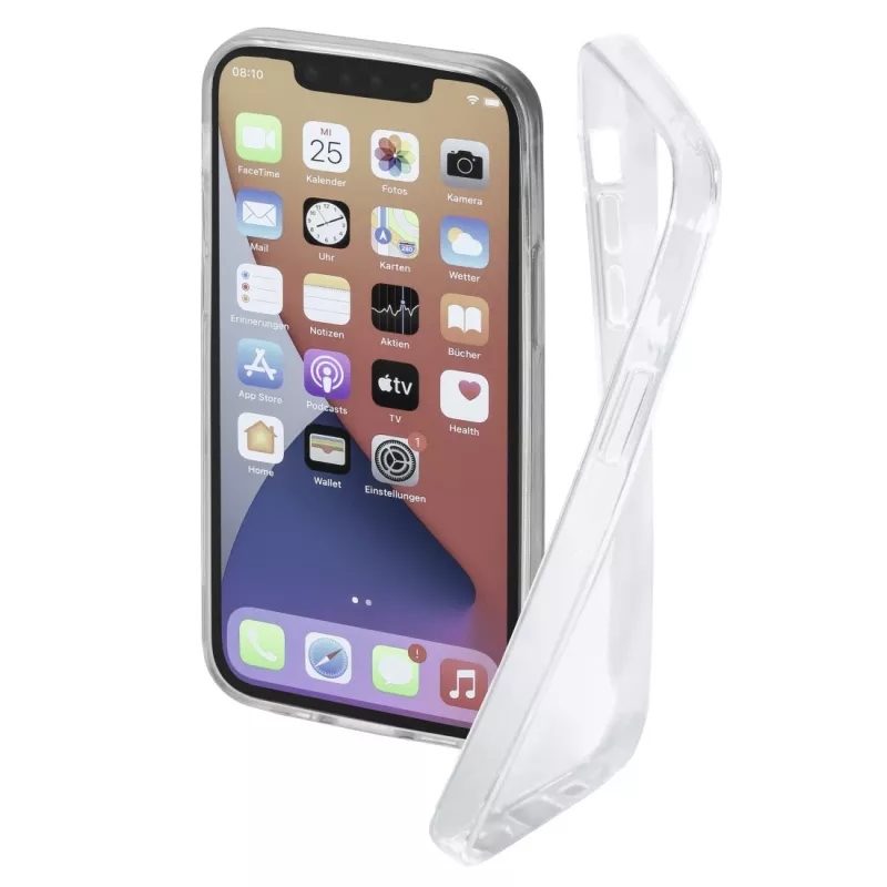 Hama „Crystal Clear“ mobiliojo telefono dėklas 17 cm (6,7 col.) Dangtelis Skaidrus