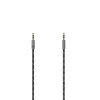 Hama 00205129 garso kabelis 0,75 m 3,5 mm Juoda, Pilka