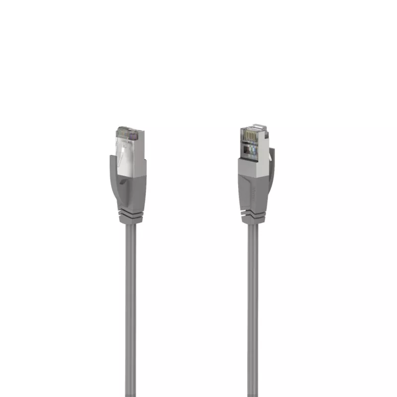 Hama 7200670 tinklo kabelis, pilkas, 5 m, Cat5 U/UTP (UTP)