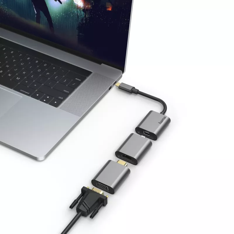 Hama 00200306 USB grafikos adapteris 4096 x 2160 pikselių Pilka