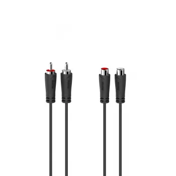 Hama 00205259 garso kabelis 1,5 m 2 x RCA juodas
