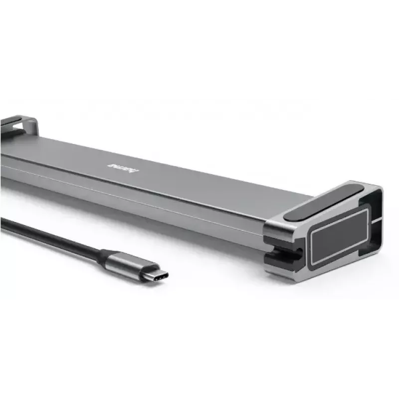 Hama Connect2Office Basic laidinis USB 3.2 Gen 1 (3.1 Gen 1) Type-C antracito, pilkos spalvos