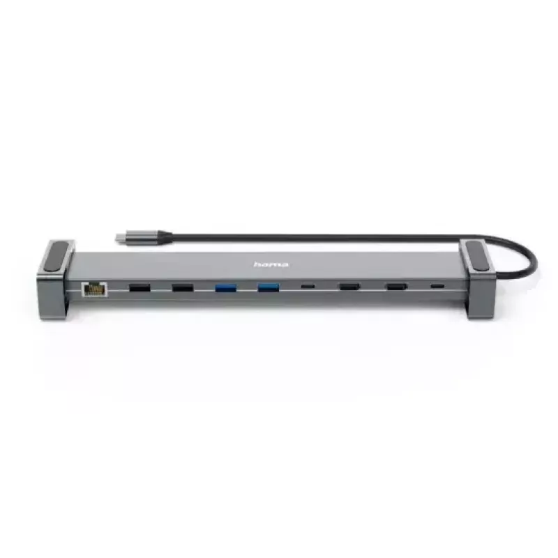 Hama Connect2Office Basic laidinis USB 3.2 Gen 1 (3.1 Gen 1) Type-C antracito, pilkos spalvos
