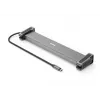 Hama Connect2Office Basic laidinis USB 3.2 Gen 1 (3.1 Gen 1) Type-C antracito, pilkos spalvos