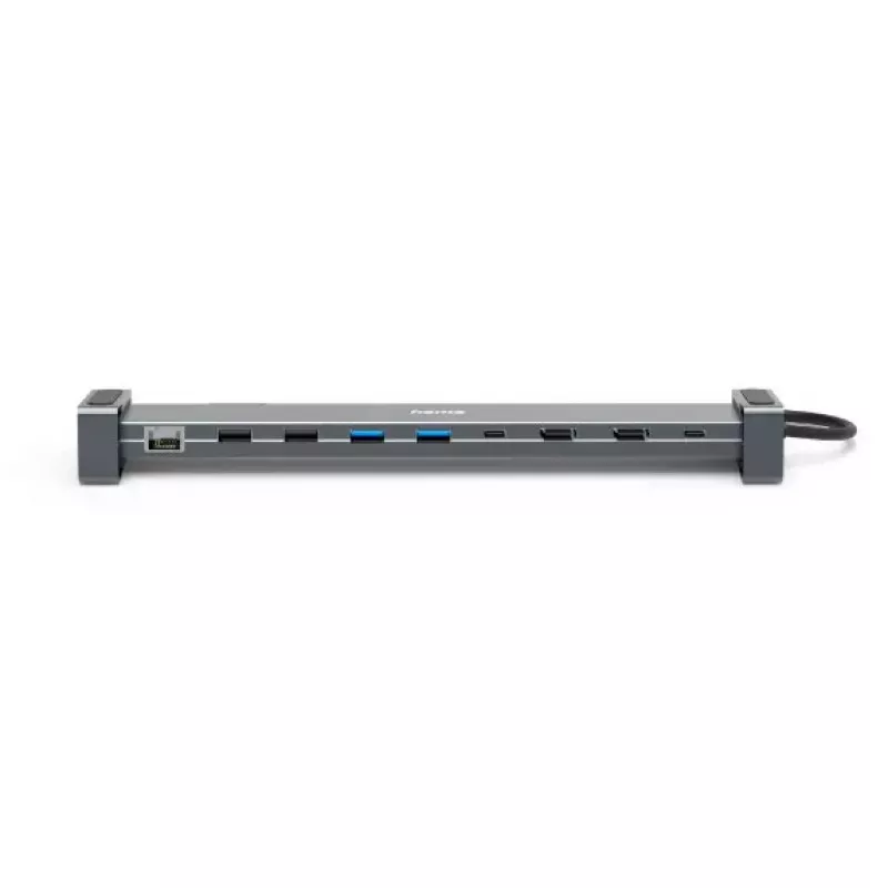 Hama Connect2Office Basic laidinis USB 3.2 Gen 1 (3.1 Gen 1) Type-C antracito, pilkos spalvos