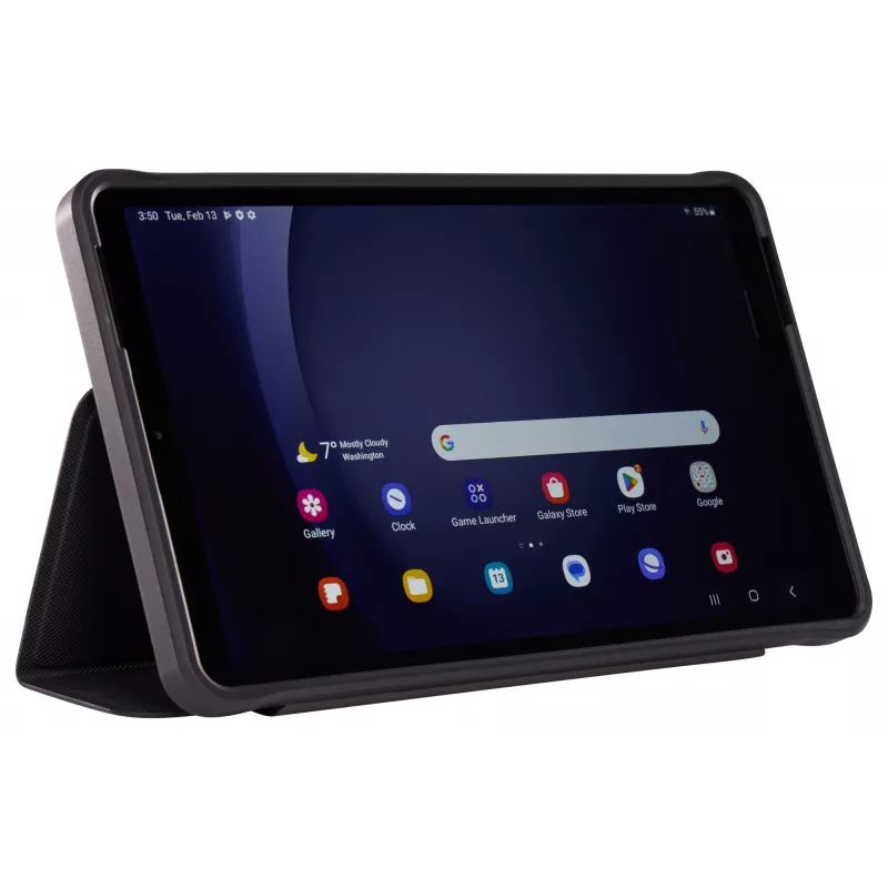 Case Logic SnapView CSGE2196 juodas dėklas Samsung Galaxy Tab A9 8,7 col., 22,1 cm