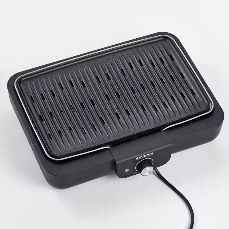 Stalinis elektrinis grilis Severin PG 8556 2300 W juodas / nerūdijantis plienas