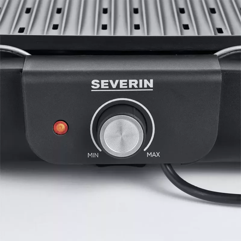 Stalinis elektrinis grilis Severin PG 8556 2300 W juodas / nerūdijantis plienas