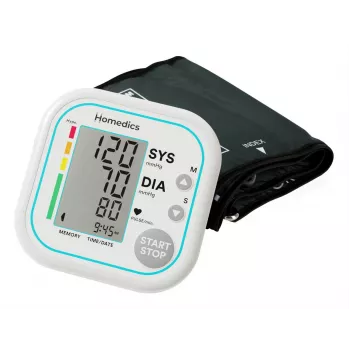 Automatinis žasto kraujospūdžio matuoklis HoMedics BPA-5020-EU1 su dideliu ekranu ir nereguliaraus širdies plakimo aptikimu
