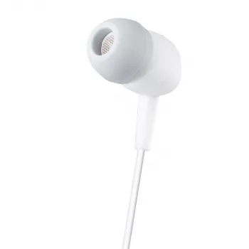 Hama Kooky Wired in-ear ausinės pokalbiams ir muzikai, pilkos, baltos