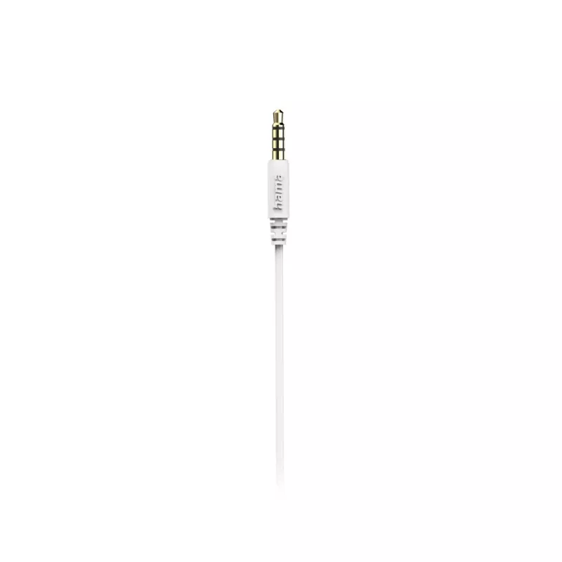 Hama Kooky Wired in-ear ausinės pokalbiams ir muzikai, pilkos, baltos