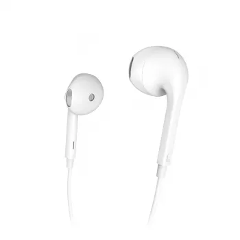 Hama Glow ausinės su laidu į ausis dedamos skambučiams/muzikai balta