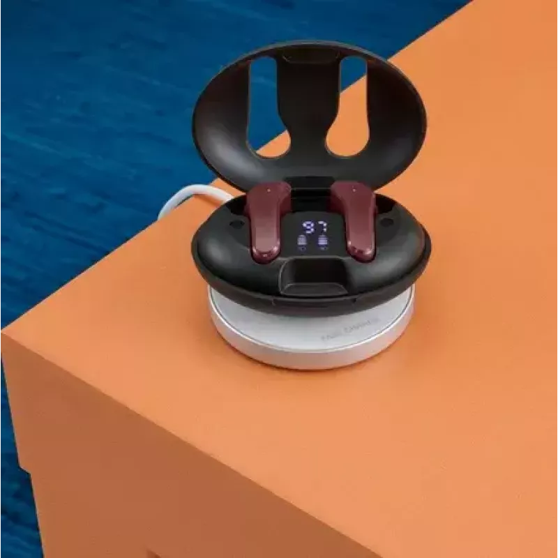 Hama Spirit Unchained ausinės True Wireless Stereo (TWS) į ausis įdedamos muzikai Bluetooth juoda, raudona