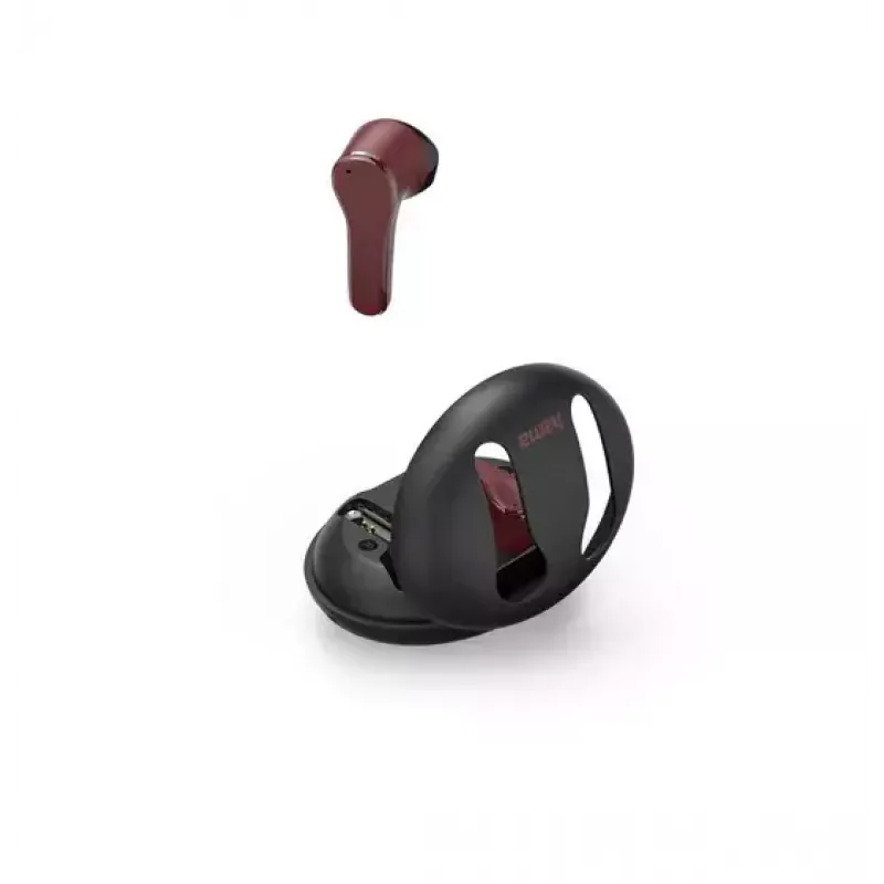 Hama Spirit Unchained ausinės True Wireless Stereo (TWS) į ausis įdedamos muzikai Bluetooth juoda, raudona