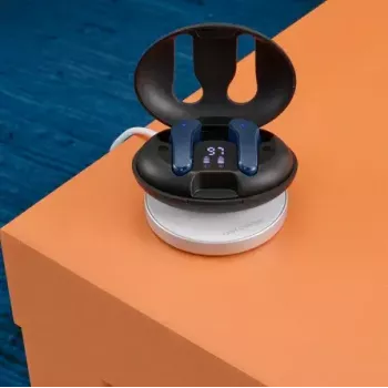 Hama Spirit Unchained ausinės True Wireless Stereo (TWS) į ausis įdedamos muzikai Bluetooth juodos, mėlynos