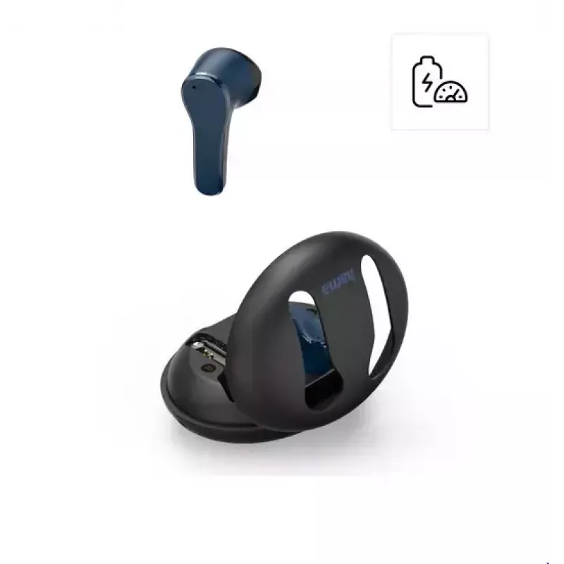 Hama Spirit Unchained ausinės True Wireless Stereo (TWS) į ausis įdedamos muzikai Bluetooth juodos, mėlynos