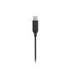 Hama 00184192 ausinės / laisvų rankų įranga Laidinės Į ausis įdedamos Skambučiai / muzika USB Type-C juoda, tamsiai pilka