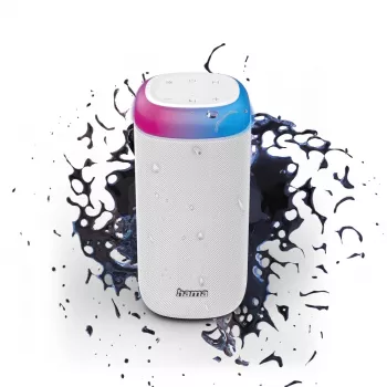 Hama Shine 2.0 Stereo nešiojamasis garsiakalbis baltas 30 W