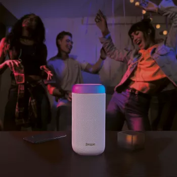 Hama Shine 2.0 Stereo nešiojamasis garsiakalbis baltas 30 W