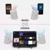 Hama Twin 3.0 Stereo nešiojamas garsiakalbis Baltas 30 W
