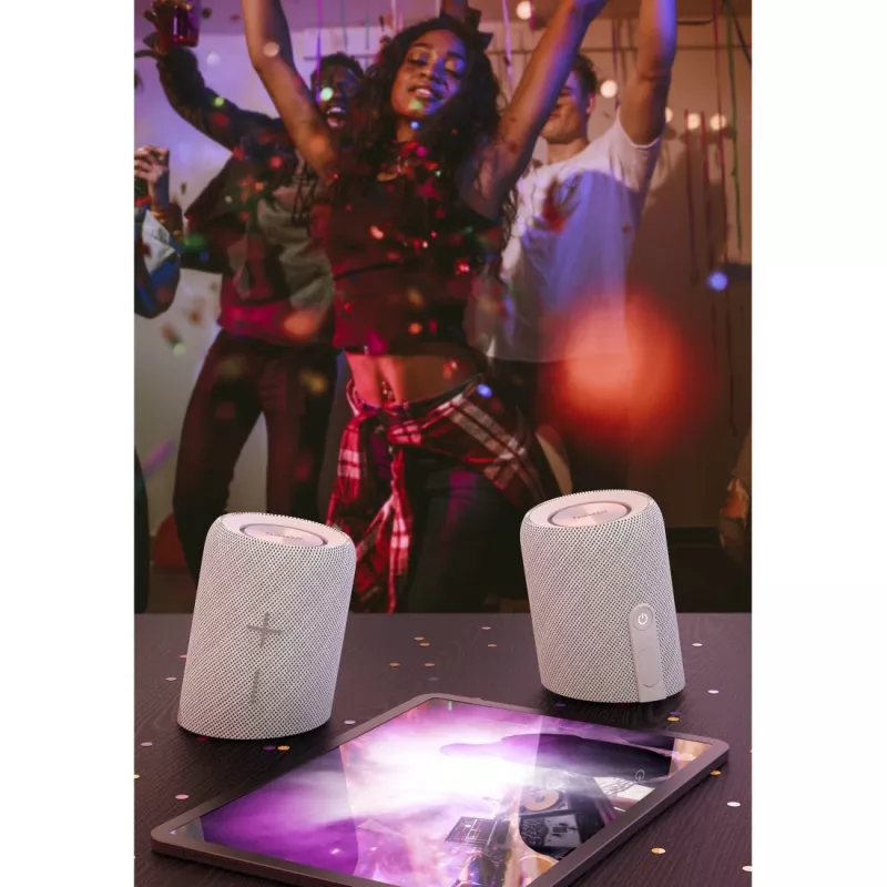 Hama Twin 3.0 Stereo nešiojamas garsiakalbis Baltas 30 W