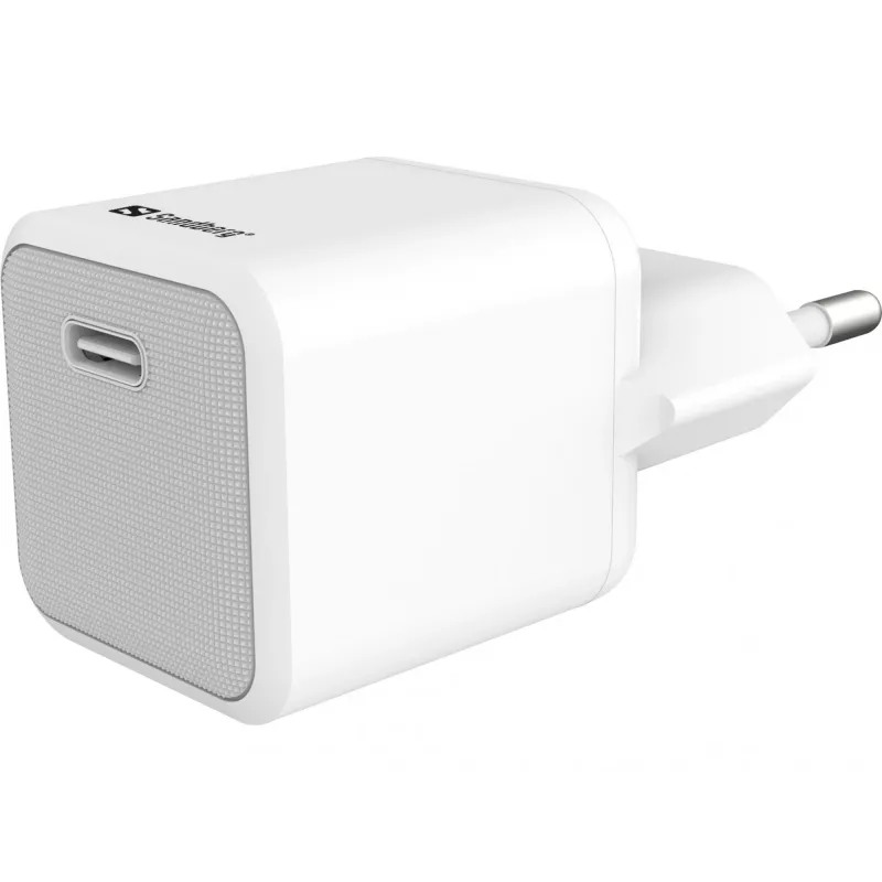 Sandberg USB-C 20W įkroviklis vidaus AC 1M laidas greitas įkrovimas