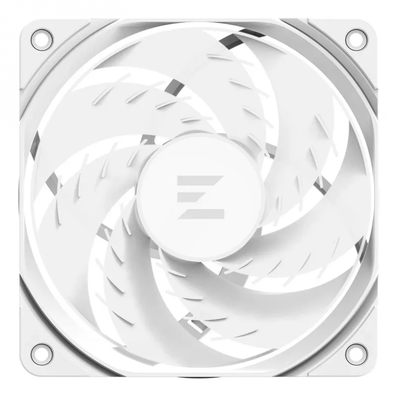 120 mm ARGB korpuso ventiliatorius ZALMAN ZM-AF120R ARGB White — 120 mm, ARGB apšvietimas, baltas rėmelis