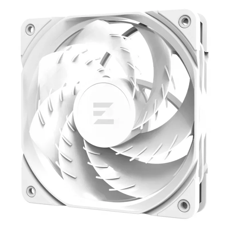 120 mm ARGB korpuso ventiliatorius ZALMAN ZM-AF120R ARGB White — 120 mm, ARGB apšvietimas, baltas rėmelis