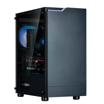 Kompiuterio korpusas Zalman T4 Plus Mini Tower Juoda