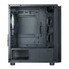 Kompiuterio korpusas Zalman T4 Plus Mini Tower Juoda