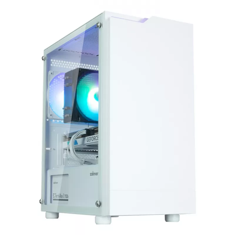 Kompiuterio korpusas Zalman T4 Plus Mini Tower baltas