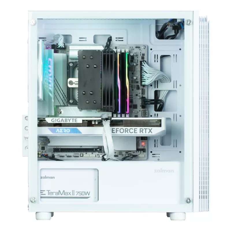 Kompiuterio korpusas Zalman T4 Plus Mini Tower baltas