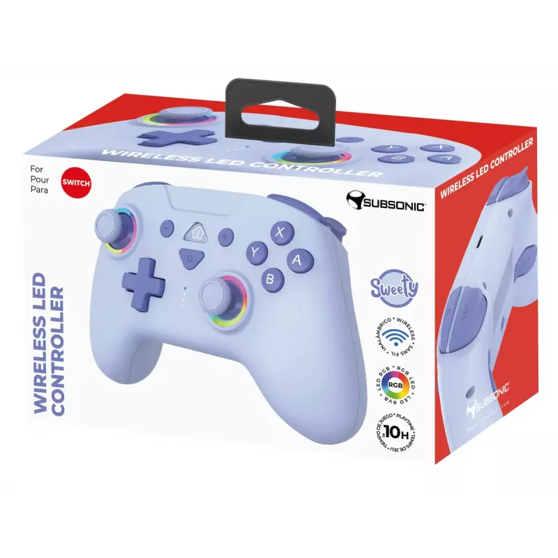 Žaidimų pultelis Subsonic 147436 mėlynas RF Nintendo Switch belaidis 10 val. baterija
